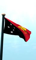 Papua New Guinea Flag 3D screenshot 1