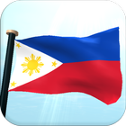 Philippines Flag 3D Free icon