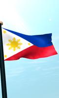 برنامه‌نما فیلیپین پرچم 3D رایگان عکس از صفحه