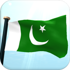 Pakistan Bayrak 3D Ücretsiz simgesi