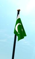 Pakistán Bandera 3D Gratis captura de pantalla 2