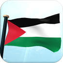 فلسطين علم 3D حر لايف للجدران APK