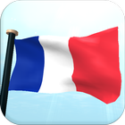 Reunion Vlag 3D Gratis-icoon