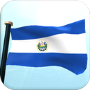 El Salvador Cờ 3D Hình Nền APK