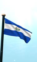 El Salvador Flag 3D Free স্ক্রিনশট 1