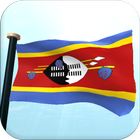 Swazimaa Drapeau 3D Gratuit icône
