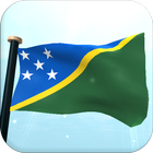 Solomon Islands Flag 3D Free আইকন