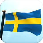 Sweden Flag 3D Free icon
