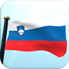 Slovenia Cờ 3D Miễn Phí biểu tượng
