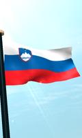 Eslovenia Bandera 3D Gratis captura de pantalla 3