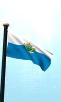 San Marino Bendera 3D Percuma syot layar 1