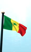 Senegal Drapeau 3D Gratuit capture d'écran 1