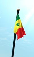 Senegal Drapeau 3D Gratuit capture d'écran 2