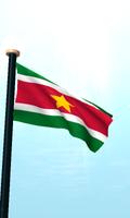 suriname Drapeau 3D Gratuit capture d'écran 1