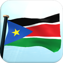Nam Sudan Cờ 3D Hình Nền Động APK