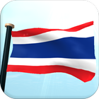 Thailand Flag 3D Free آئیکن