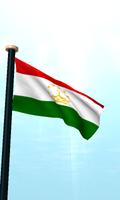 Tajikistan Bendera 3D Gratis screenshot 1