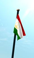 Tajikistan Flag 3D Free screenshot 2