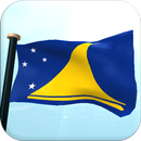 Tokelau Cờ 3D Hình Nền Động APK