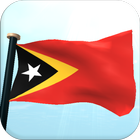 Timor-Leste Flag 3D Free icon