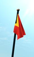 Timor-Leste Flag 3D Free screenshot 2