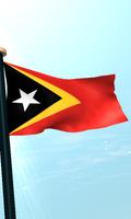 Itä-Timor Drapeau 3D Gratuit capture d'écran 3