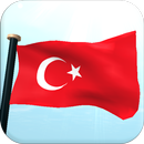 تركيا علم 3D حر لايف للجدران APK