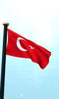 土耳其旗3D免費動態桌布 截圖 1