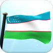 Uzbekistan Flag 3D Free