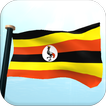 Uganda Drapeau 3D Gratuit