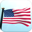 US Vlag 3D Gratis Achtergrond