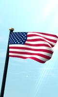 Amerika Bayrak 3D Ücretsiz gönderen
