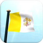 Vatican City Flag 3D Wallpaper icon