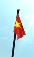 Vietnam Drapeau 3D Gratuit capture d'écran 2