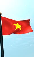 Vietnam Drapeau 3D Gratuit capture d'écran 3