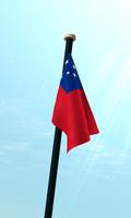 Samoa Flagge 3D Hintergründe Screenshot 2