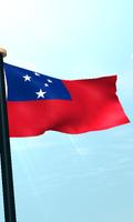 Samoa Flagge 3D Hintergründe Screenshot 3