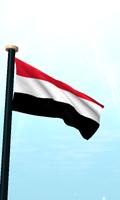 Jemen Flagge 3D Kostenlos Screenshot 1