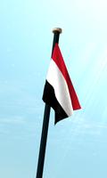 Jemen Flagge 3D Kostenlos Screenshot 2