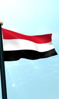 Jemen Flagge 3D Kostenlos Screenshot 3