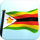 Zimbabwe Drapeau 3D Gratuit icône
