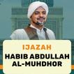 Ijazah Habib AbdullahAl-Muhdor أيقونة