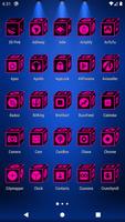 3D Flat Pink Icon Pack capture d'écran 1
