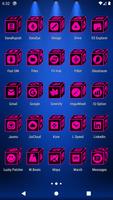 3D Flat Pink Icon Pack capture d'écran 2