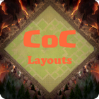 Coc Base Layouts icône