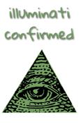 Illuminati Sound Button Meme постер