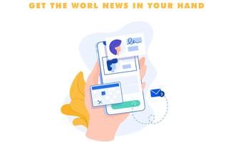 پوستر Popular World News: News app for free