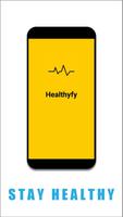 healthify , healthy diet , fitness - pocket guide plakat