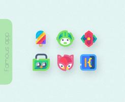 CHIKI Icon Pack स्क्रीनशॉट 3