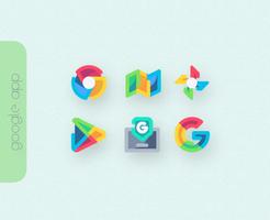 CHIKI Icon Pack الملصق